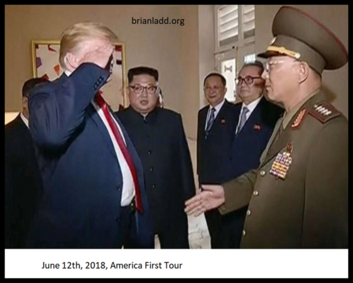 Donald Trump Saluting A Top North Korean General - Not Sure What To Think About This One...
Not Sure What To Think About This One

